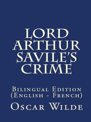 cover image of Lord Arthur Savile's Crime